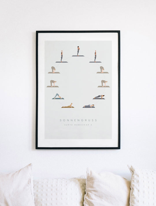 Poster Sonnengruß
