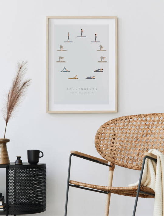 Poster Sonnengruß