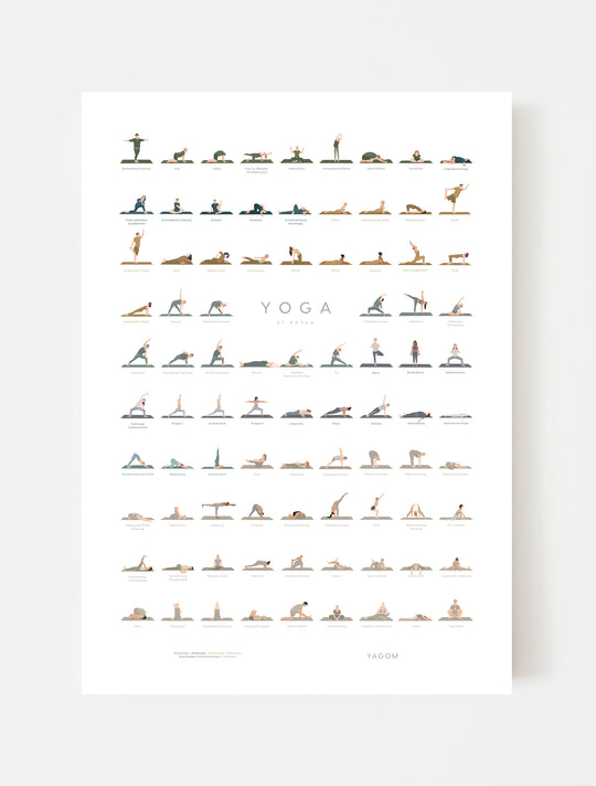 Poster Yoga Posen