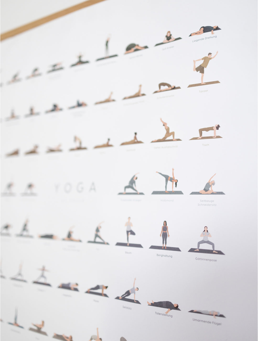 Poster Yoga Posen