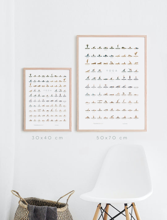 Poster Yoga Posen